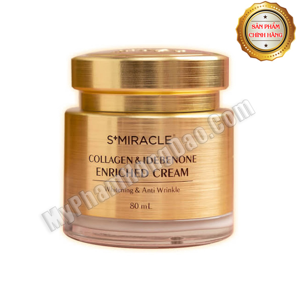 KEM DƯỠNG COLLAGEN IDEBENONE SMIRACLE HÀN QUỐC
