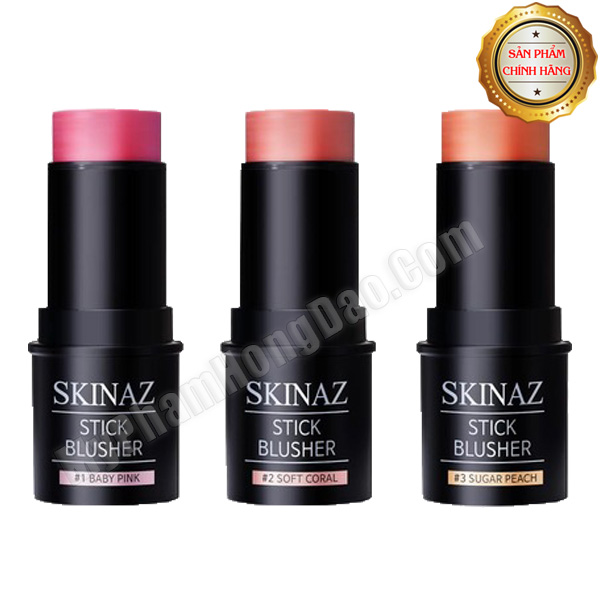KEM MÁ HỒNG CAO CẤP STICK BLUSHER SKINAZ