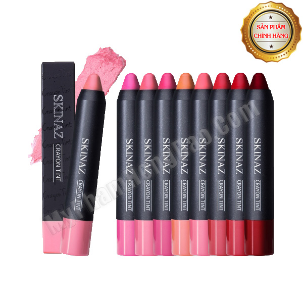 SON MÔI CRAYON TINT SKINAZ CAO CẤP HÀN QUỐC